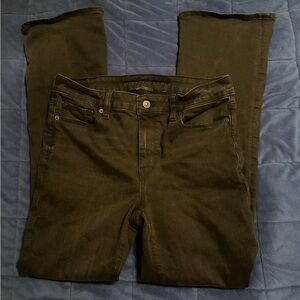 American Eagle Outfitters Black Skinny Kick Jeans